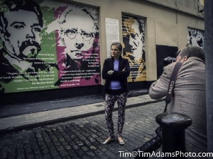 American Ireland Fund visiting The Icon Walk