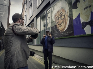 American Ireland Fund visiting The Icon Walk