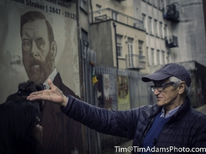 American Ireland Fund visiting The Icon Walk