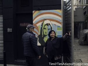 American Ireland Fund visiting The Icon Walk