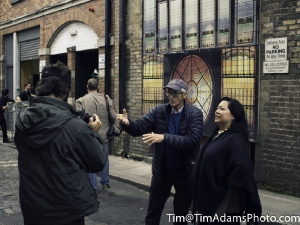 American Ireland Fund visiting The Icon Walk