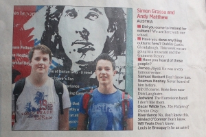 THE IRISH TIME Culture questions