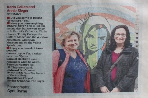 THE IRISH TIME Culture questions