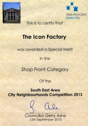 Dcc Award SHOP FRONT CATEGORY