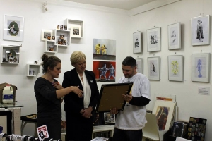 Minister for Arts Heather Humphreys Visits us on Dublin Culture Night 2015