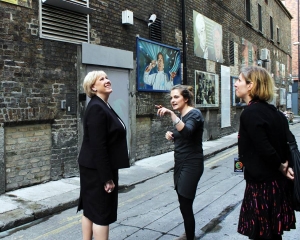 Minister for Arts Heather Humphreys Visits us on Dublin Culture Night 2015