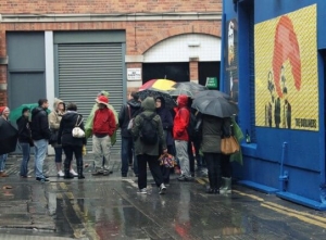 Tourists visits The Icon Walk