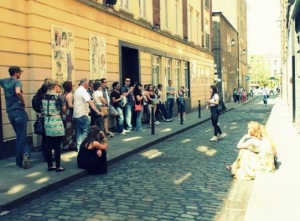 Tourists visits The Icon Walk