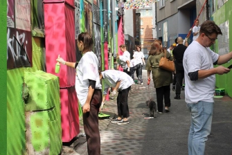 Starbucks Ireland and The Icon Walk Front